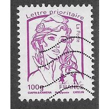FRA 2013 (LETTRE PRIOR 100g) 'MARIANNE DE FRANCE' (C+K) FINE USED (EBID65-969b)