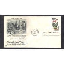 FDC Art Craft 1960 20c Blue Hen Chicken (Cachet-U/A) CV00130