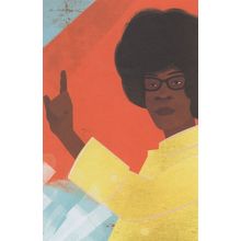 Shirley Chisholm First Black Woman Politician Elected Quotation Postcard
