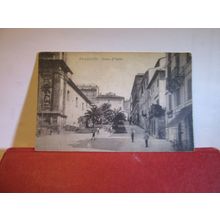CORSO D' ITALIA, FRASCATI, ITALY unused antique postcard =
