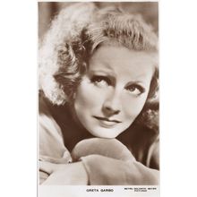 Greta Garbo MGM Rare Hollywood Film Movie Postcard