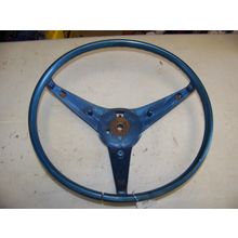 1971 72 73 CHRYSLER DODGE PLYMOUTH FULL SIZE BLUE STEERING WHEEL OEM #3467347