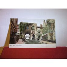 WEST GATE, WINCHESTER, HAMPSHIRE used antique postcard 1905? pm =