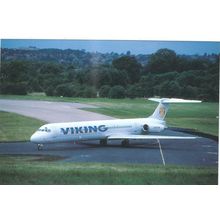 MD 83 AIRCRAFT VIKING . CARD NO BHX 76