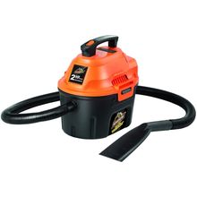 Armor All, AA255 , 2.5 Gallon 2 Peak HP Wet/Dry Utility Shop Vacuum , Orange