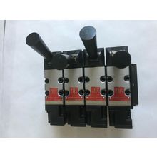 SCHRADER BELLOWS DA6-6 VALVE MAINIFOLD,LEVER OPERATED 1/4" NPT M20424120,SD
