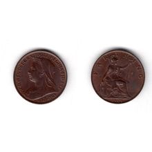 Great Britain. Victoria. Farthing 1901. dy16493