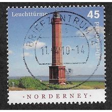 GER 2009 €0.45 'LIGHTHOUSES -NORDERNEY' FINE USED (EBID53-716)