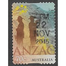 AUS 2015 70c (S/A) 'ANZAC' FINE USED (EBID64-214)
