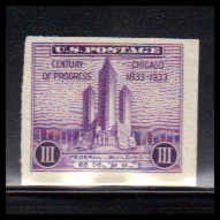 731a 3c Chicago Federal Building Very Fine MNH Z2530