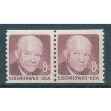 1402 8c Dwight Eisenhower Fine MNH CLP R0247
