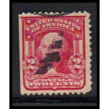 Used 319 2c George Washington Almost Very Fine BPS K0798