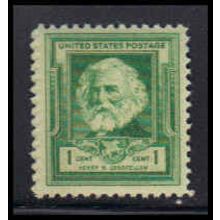 864 1c Henry Longfellow Fine MNH KA2480
