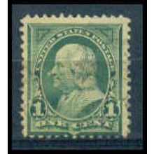 Used 279 1c Benjamin Franklin Average WA0032