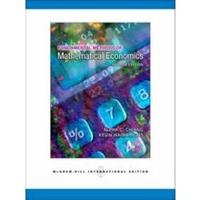 Fundamental Methods of Mathematical Economics Edition