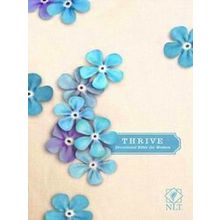 Nlt Thrive Creative Journaling Devotional Bible, Flowers