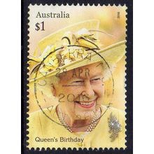 Australia 2016 Queens Birthday $1 Sheet Used