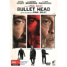Bullet Head DVD | Adrien Brody, Antonio Banderas, J. Malkovich | Region 4