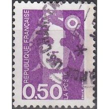 France 1990 Michel 2766 O Cote (2008) 0.20 € Marianne Bicentenaire Cachet rond