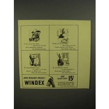 1941 Windex Cleaner Ad - Our Strong Aunt Kate