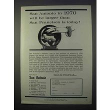 1966 San Antonio Chamber of Commerce Ad - Be Larger