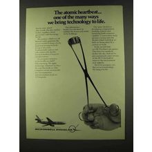 1973 McDonnell Douglas Ad - The Atomic Heartbeat
