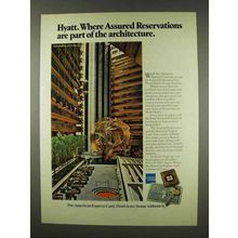 1978 Hyatt Hotels & American Express Ad - Assured