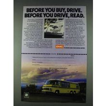 1978 GMC Motorhome Ad - Before you Buy, Drive