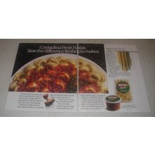 1988 Contadina Fresh Pasta and Sauce Ad - taste the difference