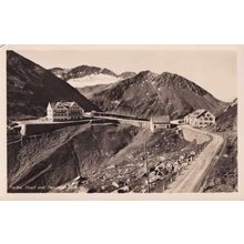 Switzerland Furka Hotel Old Swiss Postcard