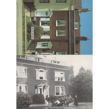 Charles Dickens With Family & Friends House Of Birth 2x Postcard s