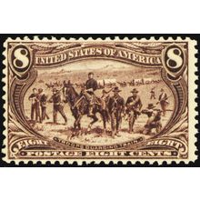 289, Mint FVF XXLH 8¢ Trans Mississippi - SCV $140 - Stuart Katz