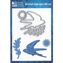 RSPB British Garden Birds Die Set. Die Cutting Cardmaking Crafts