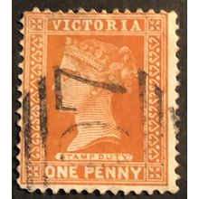 AUSTRALIAN STATES..-victoria SG 313 USED 1d #2