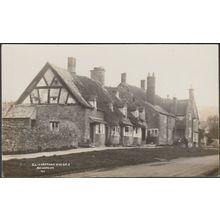 Elizabethan Houses, Broadway, Worcestershire, c.1920 - Percy Simms RP Postcard