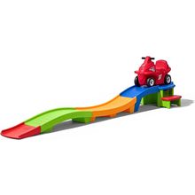 Step2 up & down Roller Coaster Kids Ride on Toy, Push Car, Indoor/Outdoor Playse