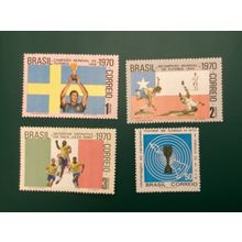 Brazil 1166-69;VF LH Soccer