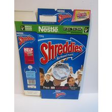 Nestle 2005 Shreddies Cereal Box Schools CD-ROM Science 2.0
