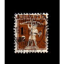 SCHWEIZ SWITZERLAND [1915] MiNr 0124 ( O/used )