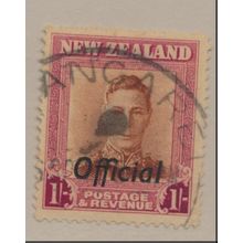New Zealand Stamp Scott #O98, Used