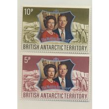 British Antarctic Territory Stamps Scott #43 To 44, Mint Never Hinged