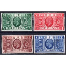 Sg453 - sg456 Silver Jubilee m/mint set (B39)