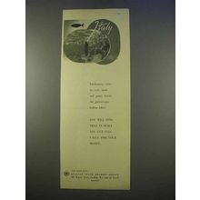 1955 Italy Tourism Ad - Enchanting Visits for Rest