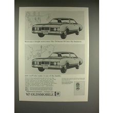 1967 Oldsmobile Delmont 88 Car Ad - Welcome Newcomer