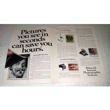 1975 Polaroid MP-4, CU-5 and SX-70 Cameras Ad