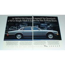 1989 Jaguar XJ6 Car Ad - Haven't Lowered Our Standards