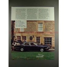 1989 Jaguar XJ6 Car Ad - Affection for Art & Tradition!