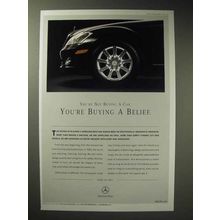 2006 Mercedes-Benz Car Ad - You're Buying a Belief