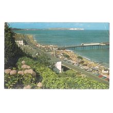 THE BAY & CULVER, SHANKLIN, ISLE OF WIGHT used vintage postcard by Island 1975 =