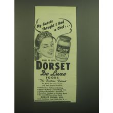 1946 Dorset De Luxe Chicken a la King Ad - My guests thought I had a chef
